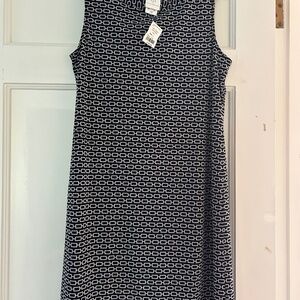 PapillonBlanc Navy/White Shift dress Size L